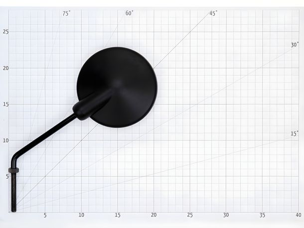Rétroviseur Vicma M8/125 noir de qualité OEM gauche/droite