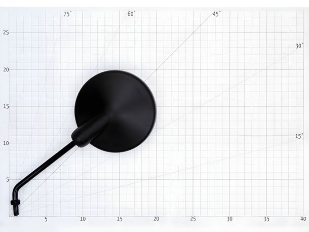 Rétroviseur droit noir Vicma en qualité OEM M8/125