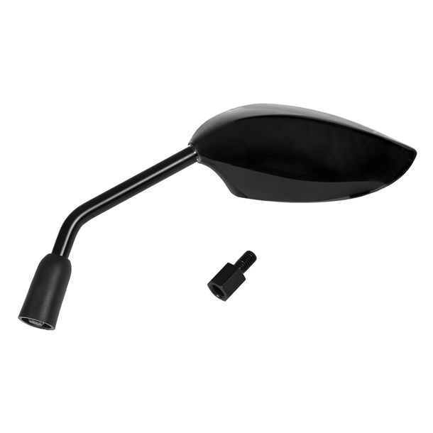 deporte espejo izquierdo M8 / M10 óvalo negro