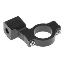 Suporte de espelho CNC 22mm / M8 Rosca direita - preto