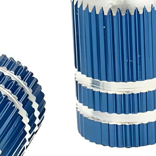 Jeu de bouchons de valve Bullet bleu - universel
