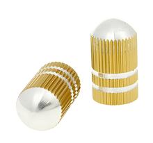 Ventilkappen Set Bullet gold - universal