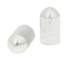 Ventilkappen Set Bullet silber - universal