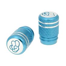 Ventilkappen Set Peace blau - universal