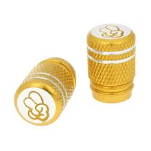 Ventilkappen Set Peace gold - universal