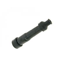 Zündkerzenstecker gerade, schwarz