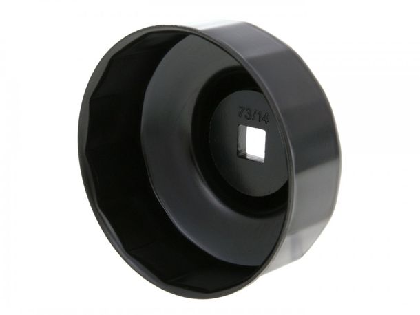 Llave filtro aceite Buzzetti 73 mm, 14 bordes