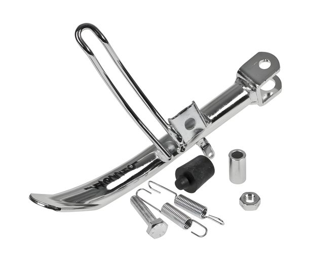 Cavalletto laterale Buzzetti cromato rinforzato per Vespa GTS, GTV 250, 300