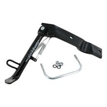 Buzzetti zwarte zijstandaard voor Aprilia Scarabeo 50, 100cc 2T -2004 (Minarelli-motor)