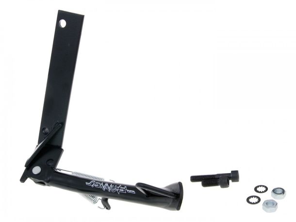 Cavalletto laterale Buzzetti nero per Aprilia Scarabeo 50cc, 100cc 4 tempi