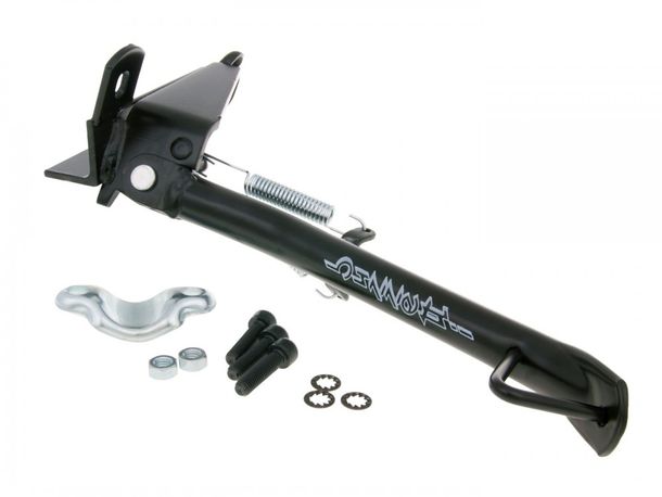 Soporte lateral negro Buzzetti para Honda SH125, 150 -2008