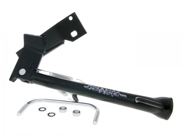 Soporte lateral Buzzetti negro para Honda SH125, 150 2009