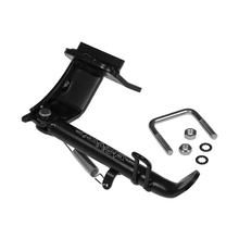 Buzzetti zwarte zijstandaard voor MBK Ovetto, Yamaha Neos 50cc 2T, 4T 2007-