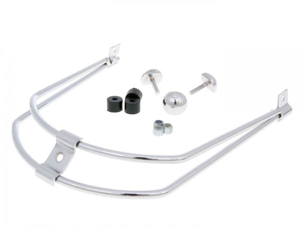 Pare-chocs avant Buzzetti chromé pour Honda SH 125, 150cc