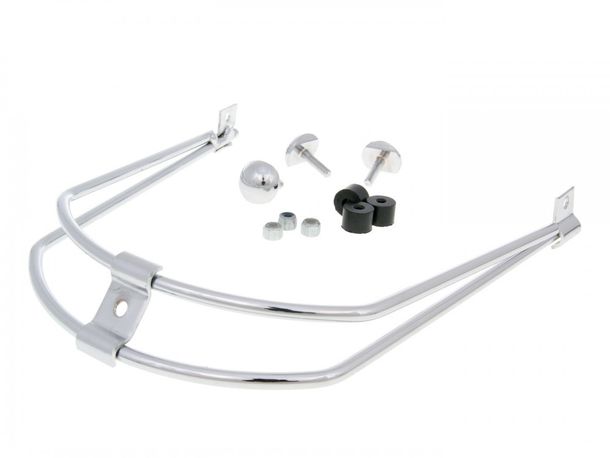 Buzzetti parachoques delantero cromado para Honda SH 300