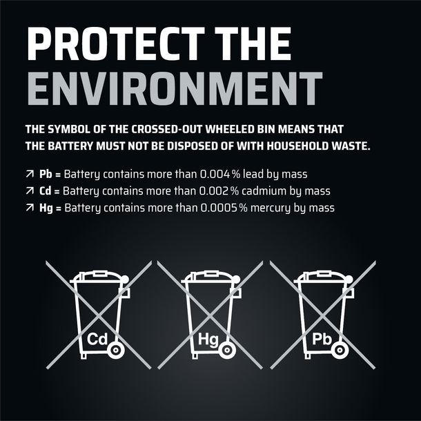 Battery 12V 5Ah GEL GP-PRO GTX4L-BS moto scooter similar YTX4L 50411 50412 – Bild 8