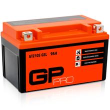 GP-PRO Gel-Batterie 12V 9Ah GTZ10S Rollerbatterie / Motorradbatterie, wartungsfrei versiegelt vorgeladen ähnlich YTZ10S / YTZ10-S