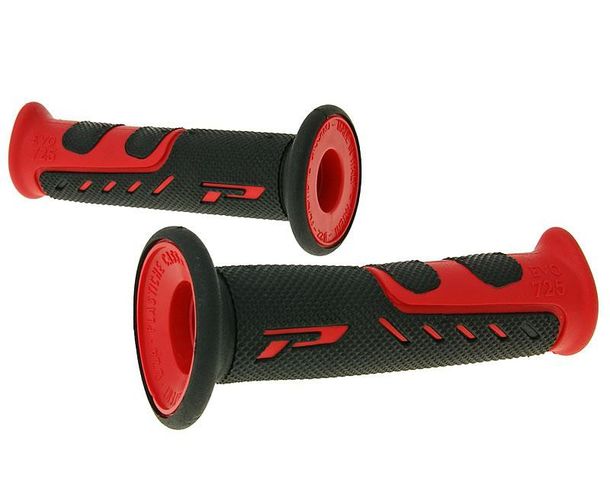 Jeu de poignées ProGrip 725 Road noir, rouge