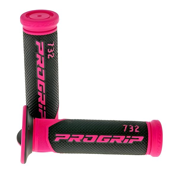 Griffe Satz ProGrip 732 Road schwarz, pink