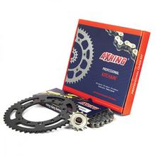 Kit catena 13/46T super rinforzata per Gilera GSM, RK, Surfer, H @K 50 (98-00)