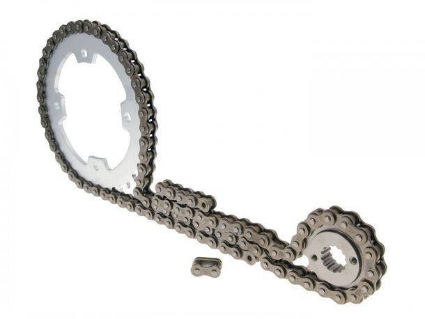 Juego de cadenas super reforzado 14/38T (94 eslabones) para Kymco KXR/Maxxer/MXU 250-300