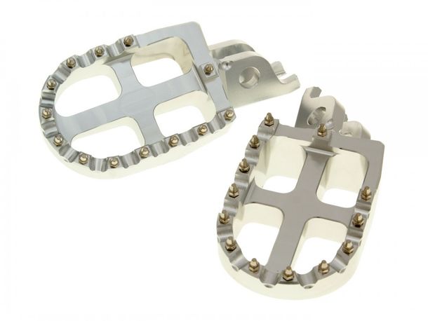 Repose-pieds MX CNC pour Honda, Kawasaki
