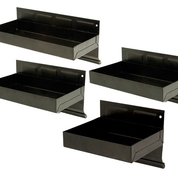 Silverline Aufbewahrungsschalen Stahl Magnetisch 4 - Teilig für Ering Kymco – Bild 1