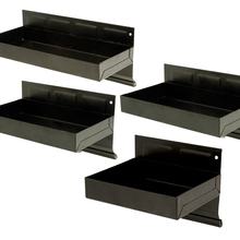 Storage tray steel magnetic, 4-piece