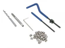 Knife repair kit M5x0,8mm Complete set with drill & tool