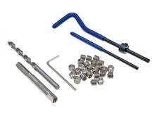 Knife repair kit M6x1,0mm Complete set with drill & tool