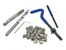 Knife repair kit M8x1,25mm Complete set with drill & tool