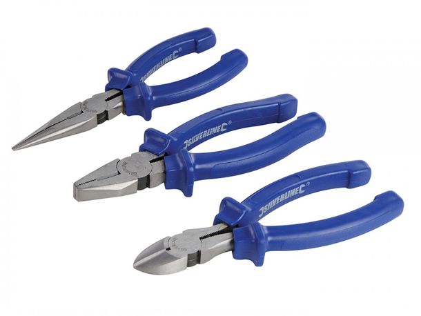 Set pinze 3 pezzi