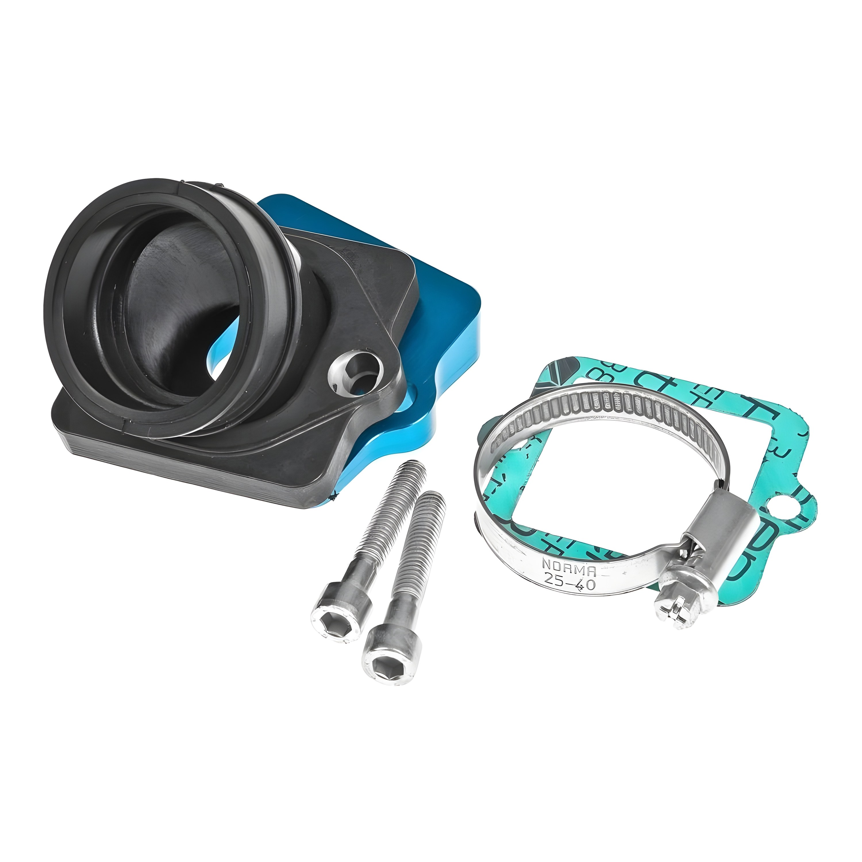 Ansaugstutzen mit Spacer Polini 360 30/35mm für Piaggio mit 24-30