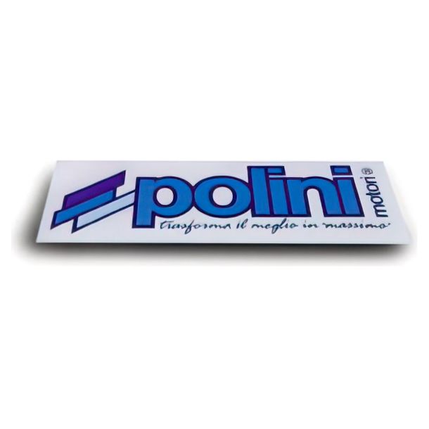 Aufkleber Polini Logo 12x4cm