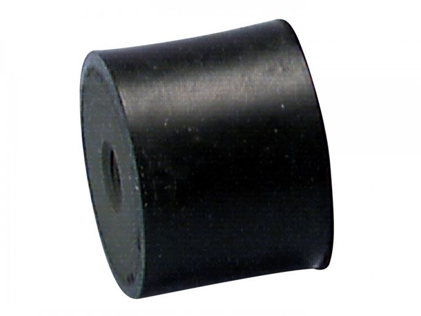 Auspuffhalterung Silentblock / Gummilager Polini M6x7mm 25x20mm