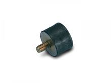 Auspuffhalterung Silentblock / Gummilager Polini M8x16mm 30x20mm