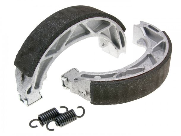 Brake shoe set for drum brake Polini 140x25mm incl. Springs
