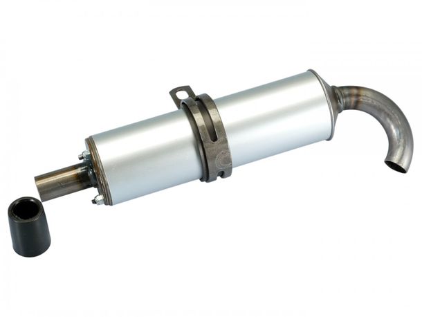 Silenziatore finale Polini Evolution 6 per Gilera DNA 50, Piaggio Extreme LC, MC2, MC3, NRG, NTT