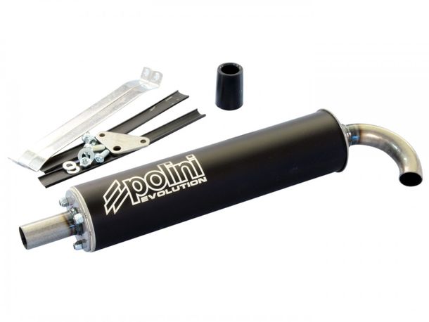 Silencieux d'échappement Polini Evolution avec fixation de 22mm