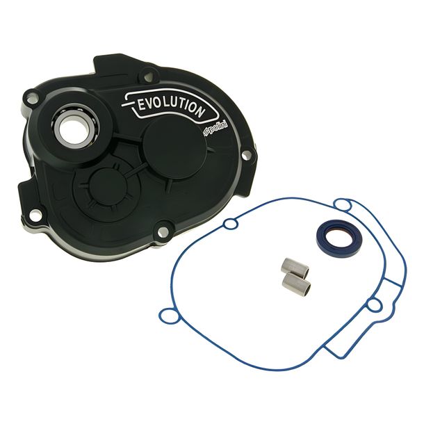 Polini Evolution Gear Box versnellingsbakdeksel voor Piaggio 12mm