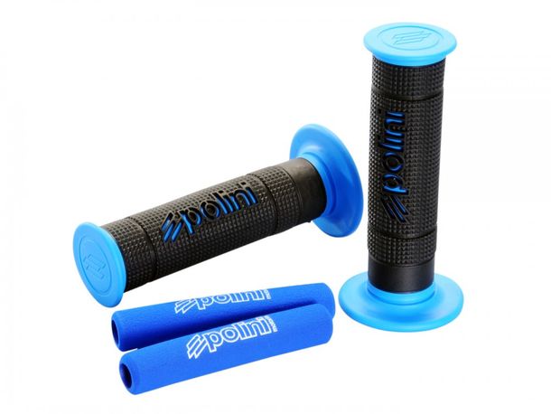Polini Big Evolution handgreepset zwart, blauw
