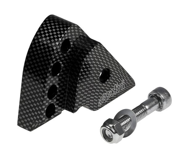 Riser Kit Polini CNC regarder carbone 4 trous Debout pour Minarelli