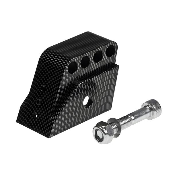 Kit Polini Riser CNC a 4 fori Carbon Look per Piaggio