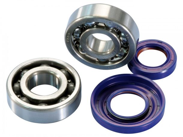 Jeu de roulements de vilebrequin Polini 20 mm NBR pour Vespa PK 50, 125, XL 50, 125, Primavera 125 2T, ETS 125