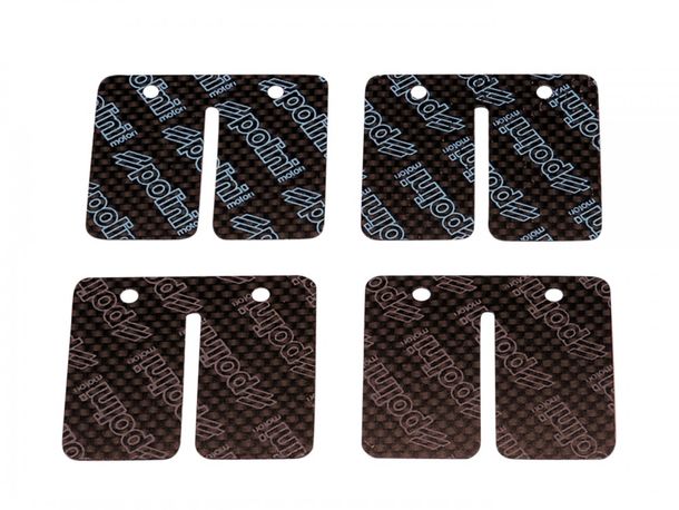 Clapets carbone pour Polini Minicross XP 65 R