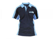 Polo Shirt Polini Race Team navy-hellblau Größe L