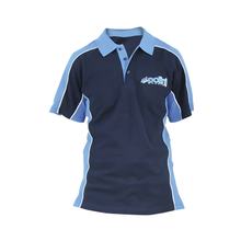 Polo Shirt Polini Race Team navy-hellblau Größe S