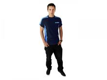Polini Race Team marineblauw-lichtblauw t-shirt maat L