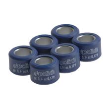 Polini Variator Weight Set, Variator Rollers 17x12mm, 3.7g