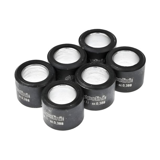 Rodillos Variador Polini Juego Variomatik 20,9x17mm, 10,5g